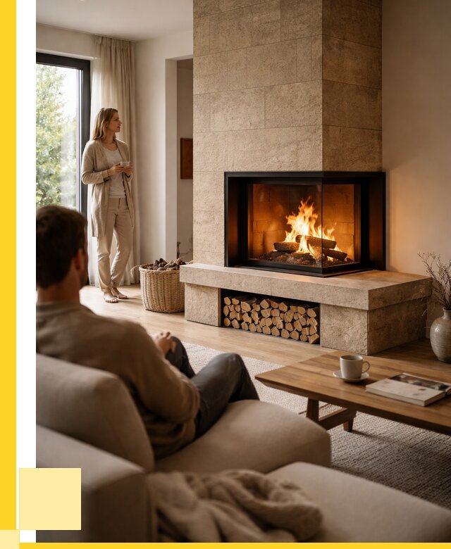 Угловые камины из кирпича установка в Инте от 152130 р. ЭриданИнт