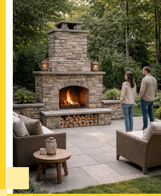 Уличные камины из кирпича в Инте от 152130 р. | ЭриданИнт