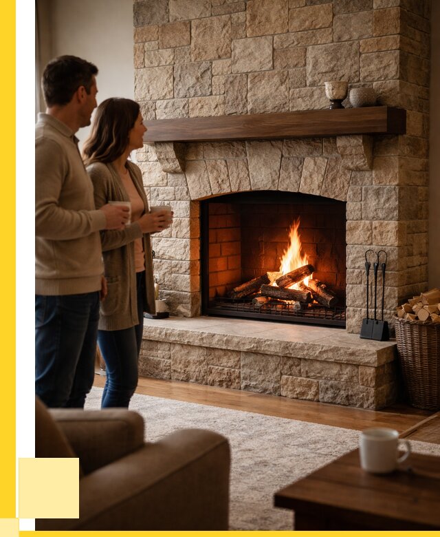 Каменные камины на заказ в Инте от 182556 р. | ЭриданИнт