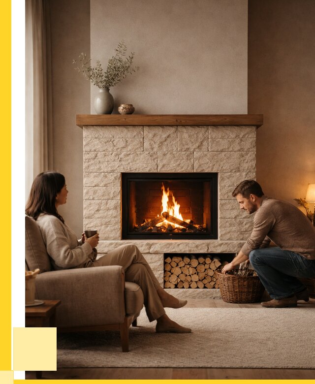 Камины для дома в Инте под ключ от 152130 р. | ЭриданИнт