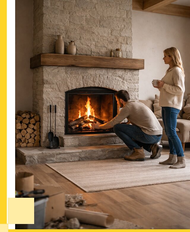 Камины для загородного дома в Инте от 354970 р., ЭриданИнт