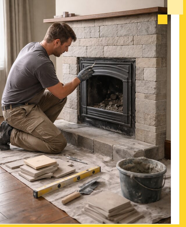 Профессиональный ремонт каминов в Инте восстановление и сервис