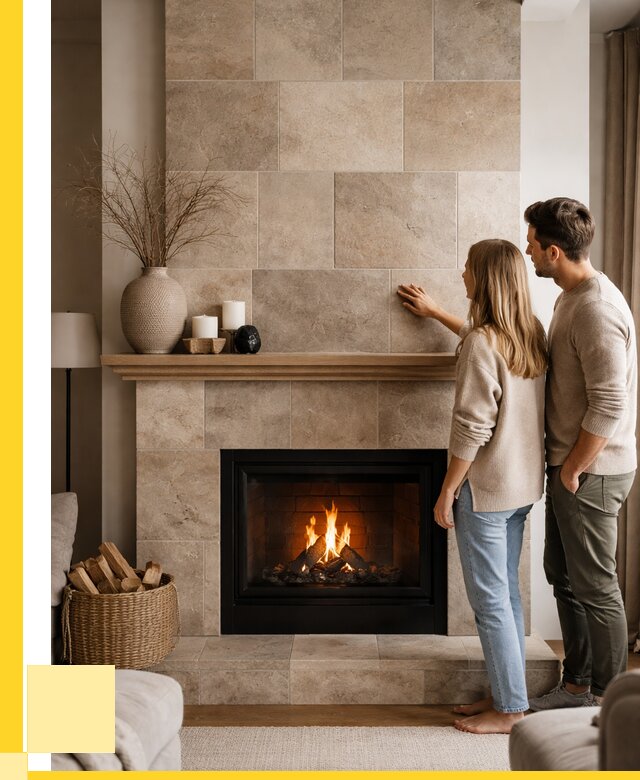 Облицовка каминов керамогранитом в Инте от 4564 р. | ЭриданИнт