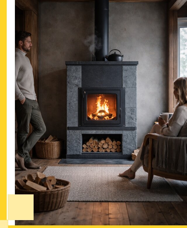 Каминопечи из кирпича в Инте под ключ от 121704 р., ЭриданИнт