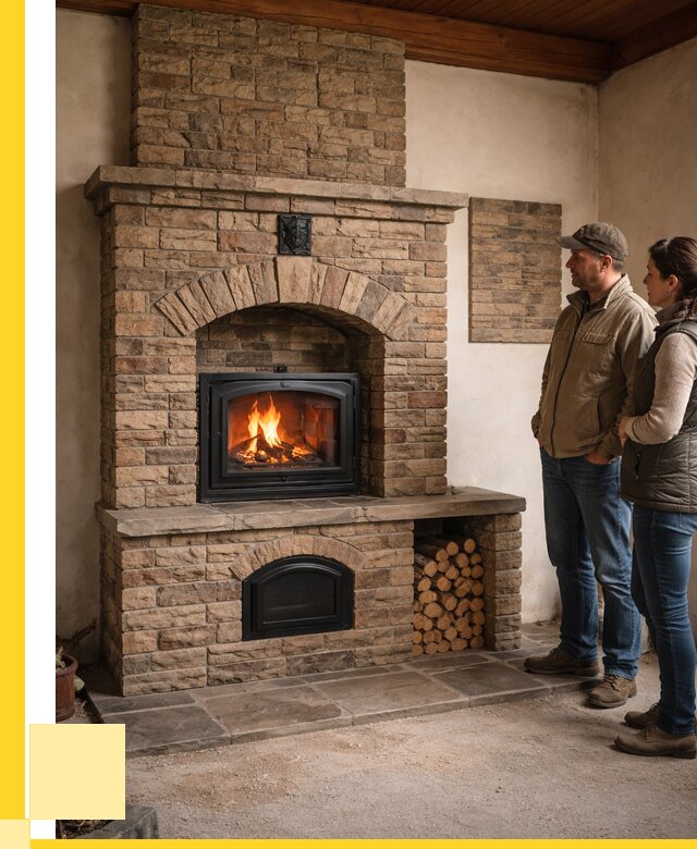 Кирпичная печь под ключ в Инте от 152130 р. | ЭриданИнт