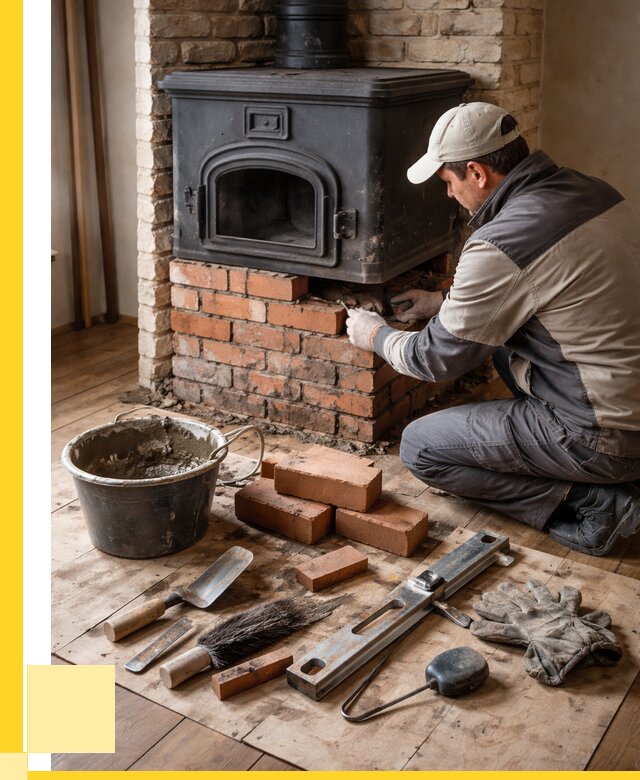 Ремонт печей в Инте от 12170 р., услуги печника ЭриданИнт