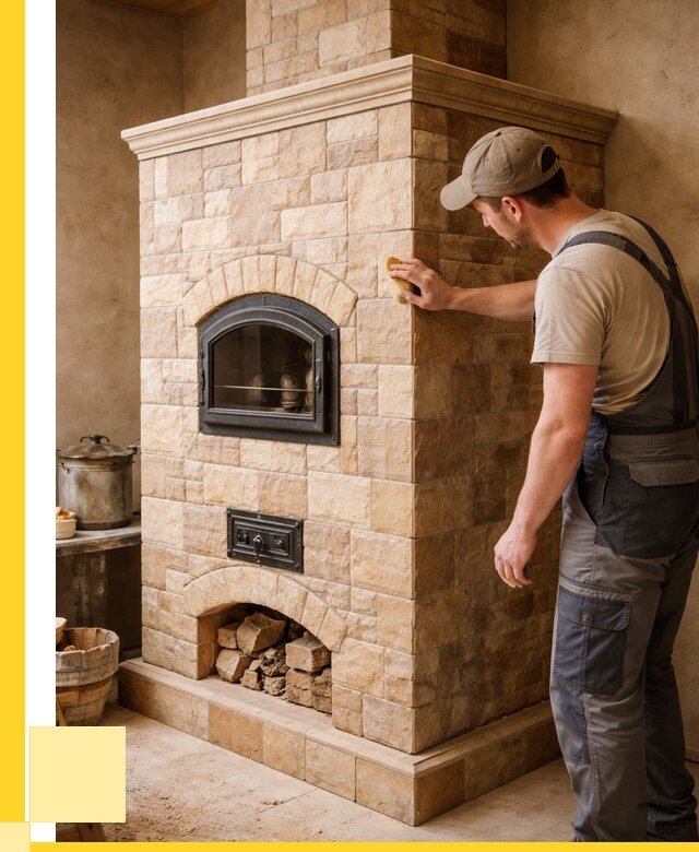 Облицовка печей в Инте от 4564 р. под ключ | ЭриданИнт