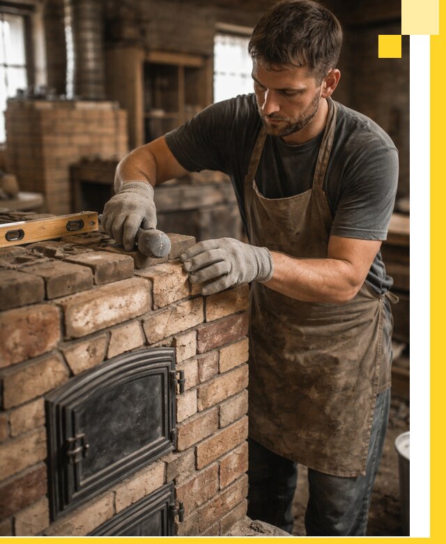 Изготовление печей на заказ в Инте с проектом и монтажом