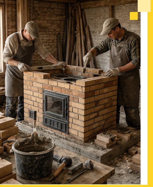 Изготовление и установка варочных печей под ключ в Инте