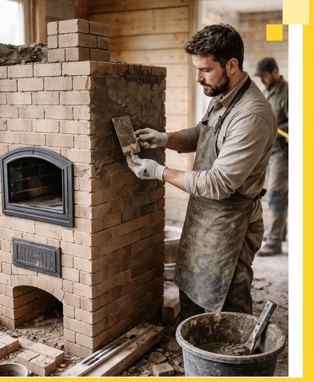 Изготовление и установка печей-шведок под ключ в Инте