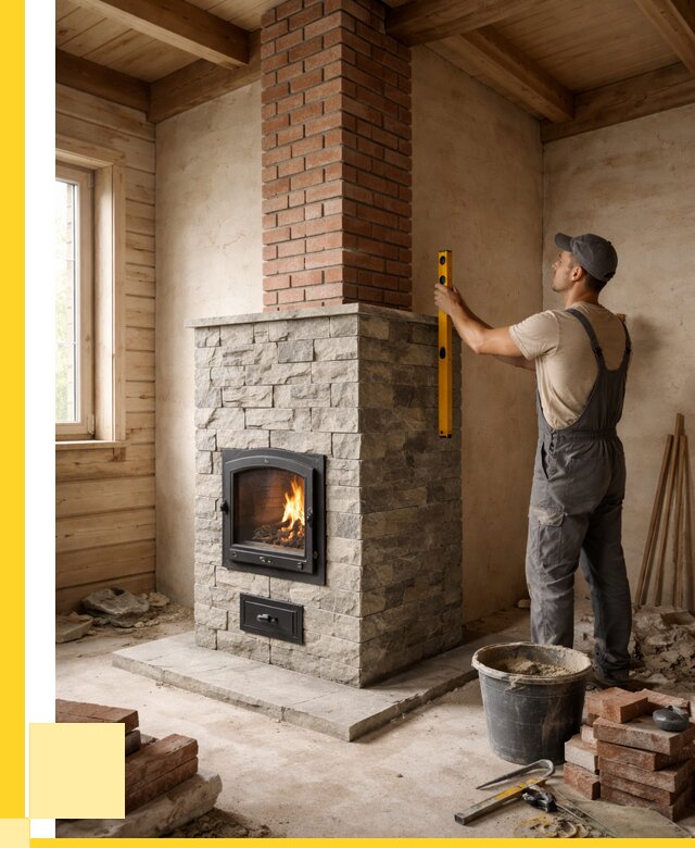 Печи и дымоходы под ключ в Инте от 45639 р., ЭриданИнт