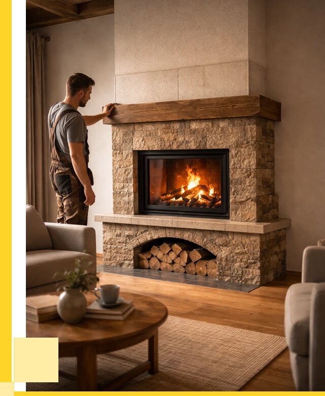 Печи камины для дома под ключ в Инте от 55781 р. | ЭриданИнт