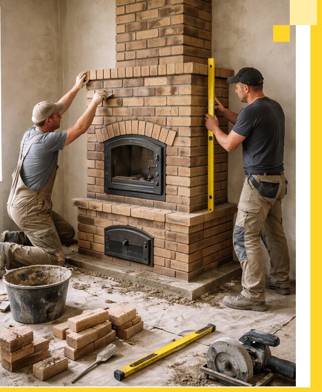 Продажа и установка печей и каминов для дома под ключ в Инте