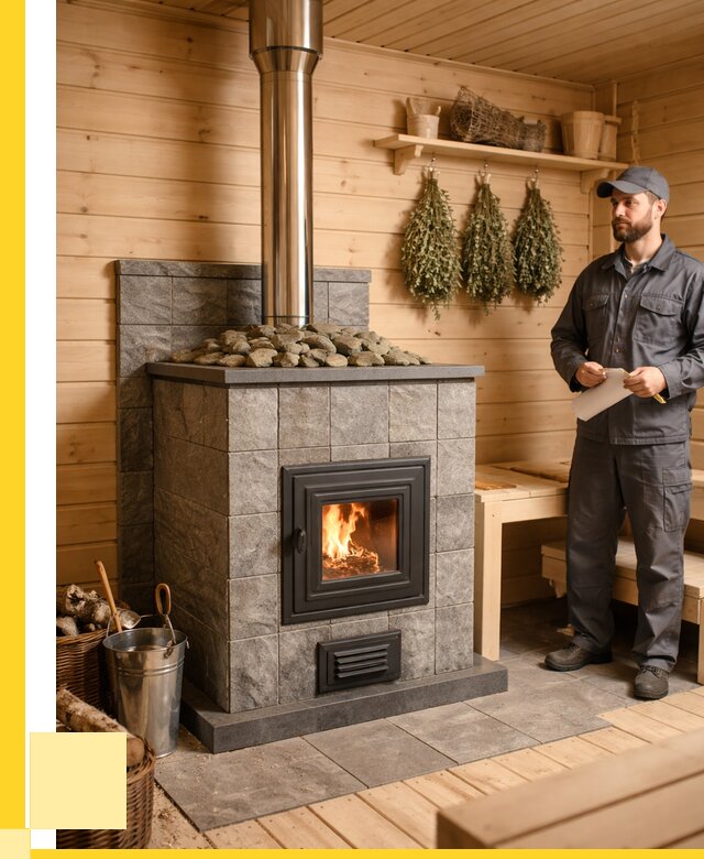 Печи для бани под ключ в Инте от 121704 р. | ЭриданИнт