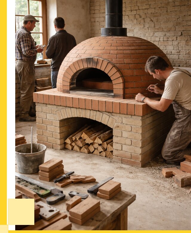 Помпейская печь дровяная для пиццы в Инте | ЭриданИнт от 202840 р.