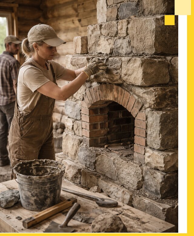 Каменные печи на заказ и монтаж в Инте, долговечные решения