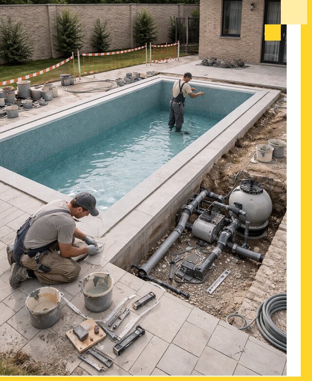 Строительство бассейнов под ключ в Инте: проекты и монтаж