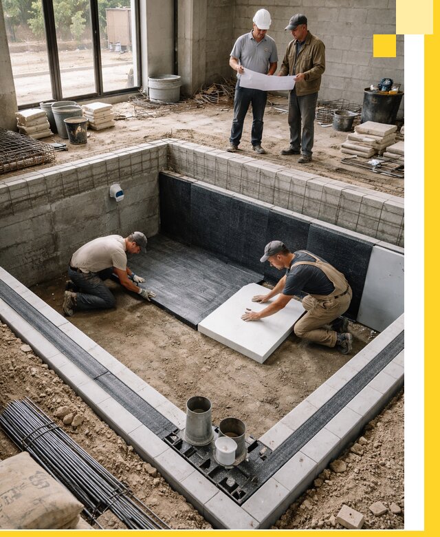 Проекты частных и общественных бассейнов под ключ в Инте