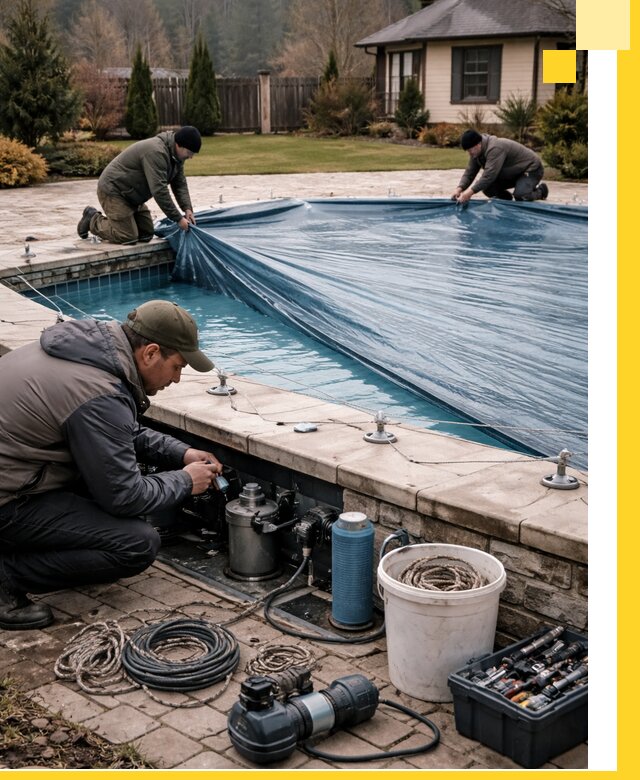 Консервация бассейнов в Инте: подготовка к длительному хранению