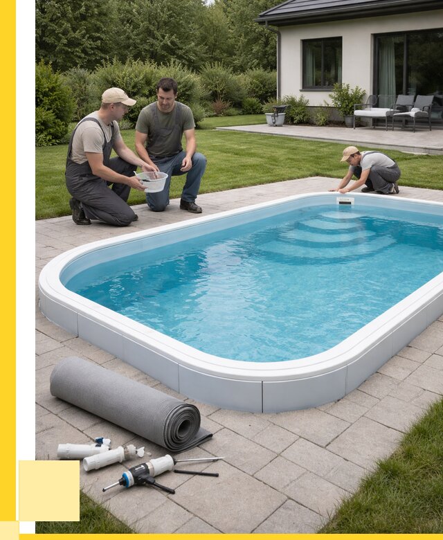 Пластиковый бассейн купить в Инте от 253550 р., ЭриданИнт