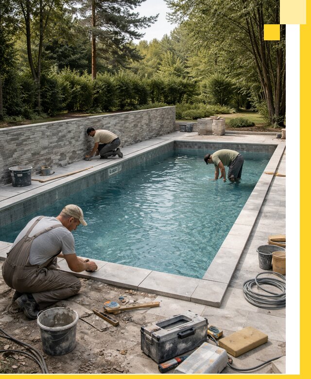 Проектирование и строительство частных бассейнов в Инте