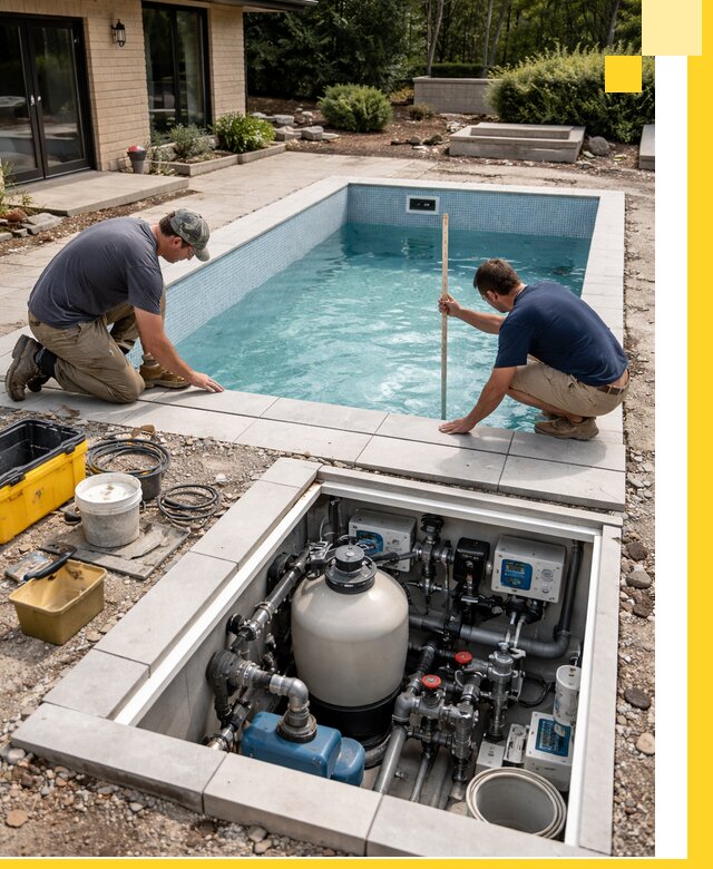 Строительство качественных домашних бассейнов под ключ в Инте