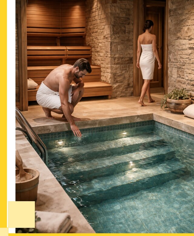 Сауна с бассейном под ключ в Инте от 121704 р., ЭриданИнт