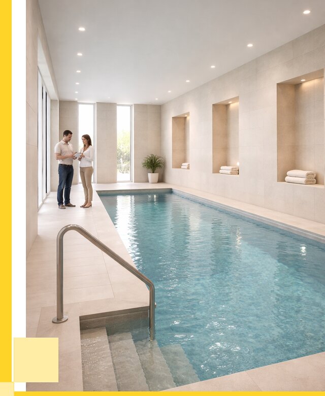 Бассейны в помещении под ключ в Инте от 1521300 р. | ЭриданИнт