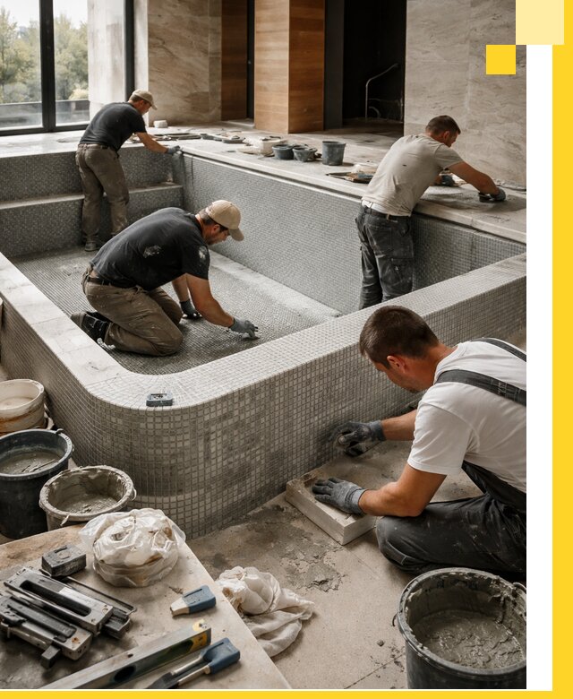 Строительство и установка СПА бассейнов под ключ в Инте