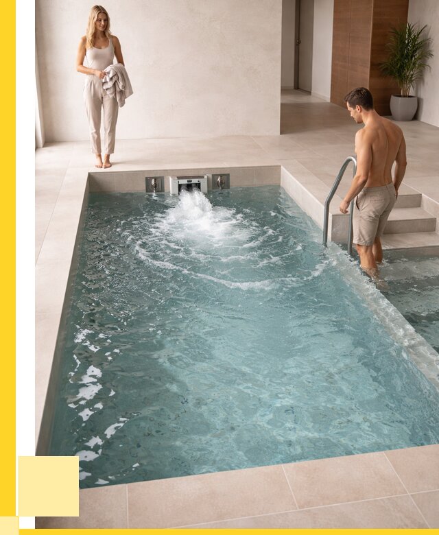 Бассейн с противотоком в Инте от 253550 р. | ЭриданИнт