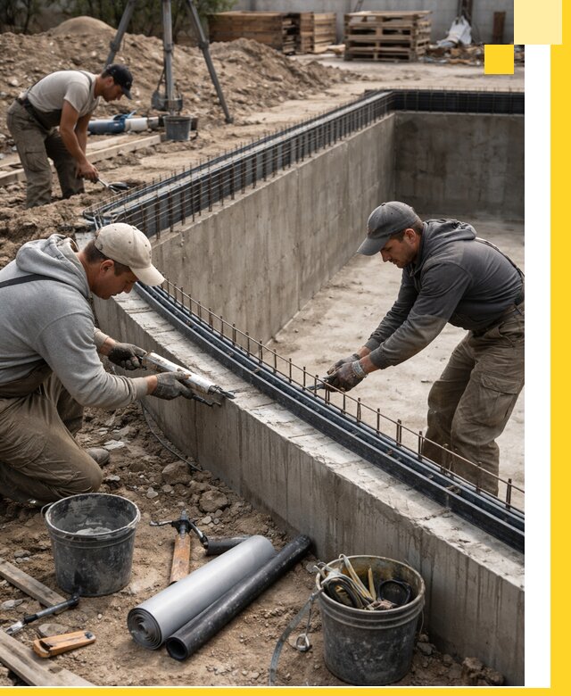 Качественный монтаж чаши бассейна в Инте под ключ с гарантией