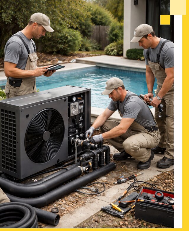 Проектирование и установка тепловых насосов для бассейнов в Инте