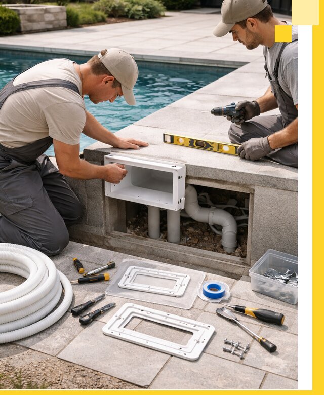 Поставка и установка скиммеров для бассейнов в Инте