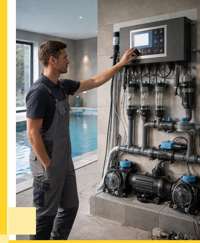 Автоматика для бассейнов под ключ в Инте от 70994 р. | ЭриданИнт