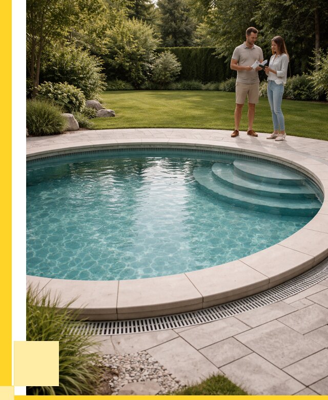 Круглые каркасные бассейны купить в Инте от 253550 р. | ЭриданИнт