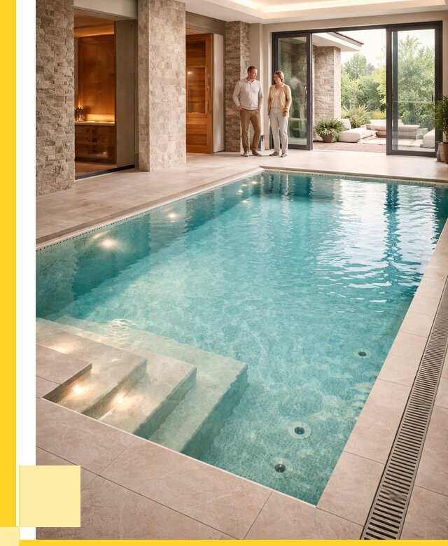 Бассейн во дворе в Инте: проект, отделка от 1217040 р. | ЭриданИнт