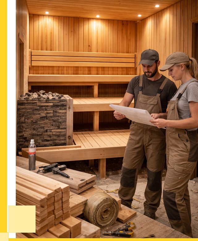 Строительство саун в Инте под ключ от 253550 р., ЭриданИнт