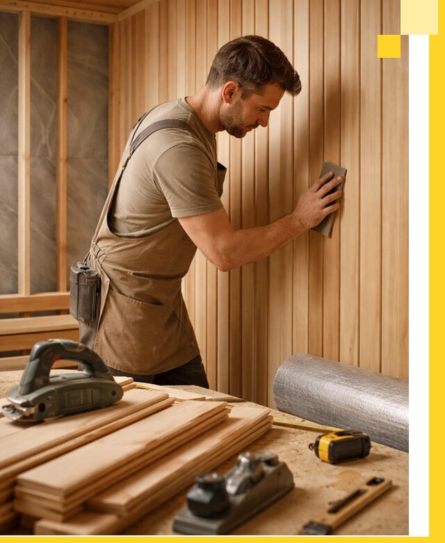 Профессиональная отделка саун и парных под ключ в Инте