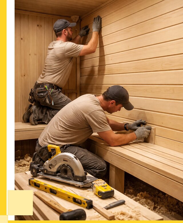 Обшивка саун вагонкой в Инте от 2536 р. | ЭриданИнт