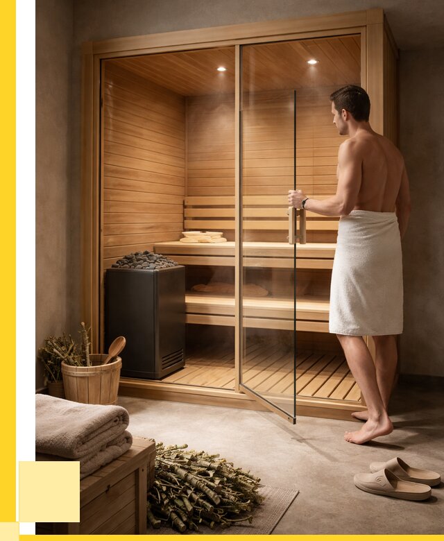 Купить мини сауны для дома в Инте от 70994 р. ЭриданИнт