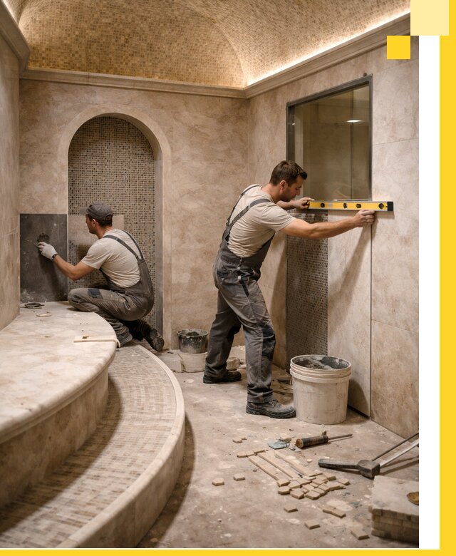 Проектирование и строительство саун с хамамом под ключ в Инте