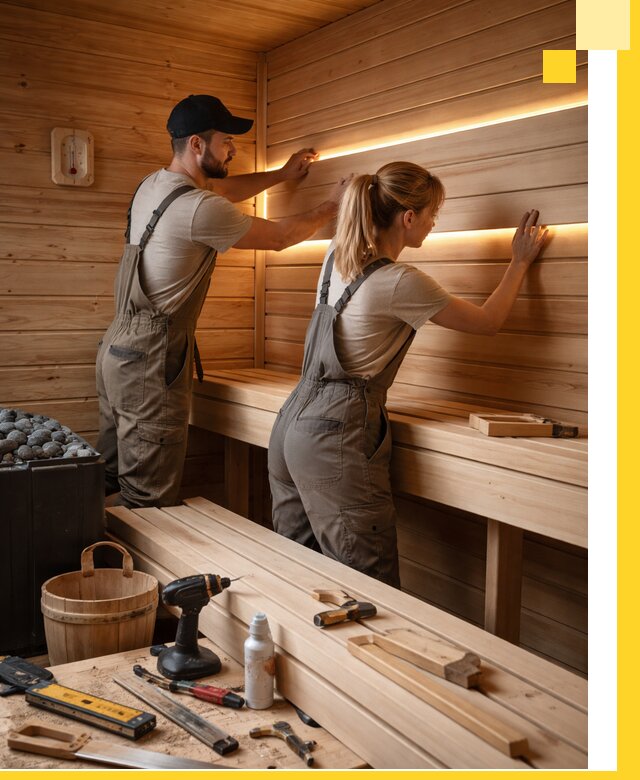 Дизайн саун и бань под ключ с индивидуальным проектом в Инте