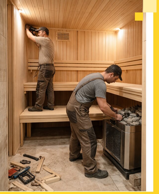 Купить сауну под ключ в Инте с монтажом и гарантией