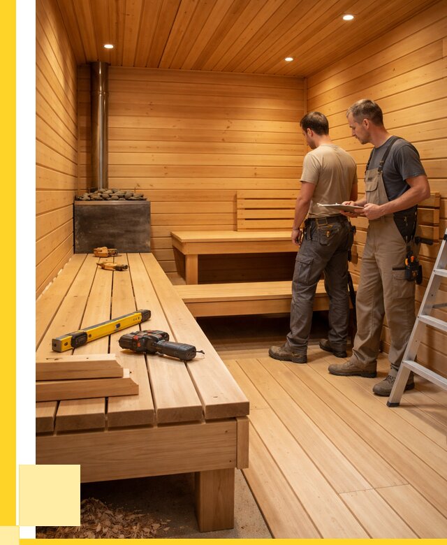 Отделка бань и саун в Инте по цене от 4564 р. | ЭриданИнт