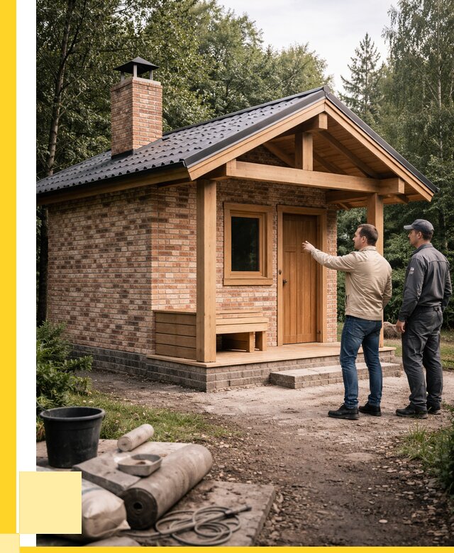 Кирпичные бани и печи в Инте от 354970 р. | ЭриданИнт