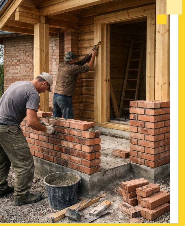 Строительство кирпичных бань под ключ в Инте с гарантией качества