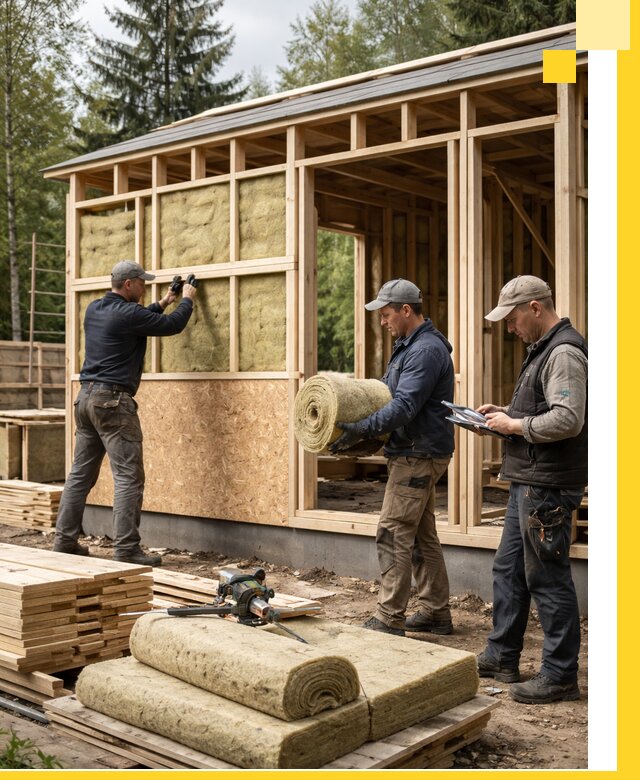 Проектирование и строительство каркасных бань в Инте под ключ