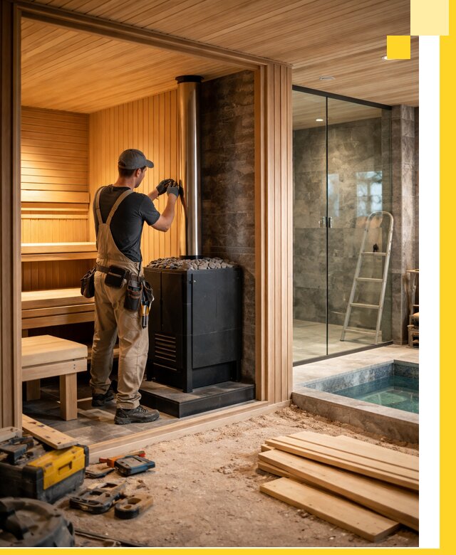 Полное строительство банных комплексов под ключ в Инте