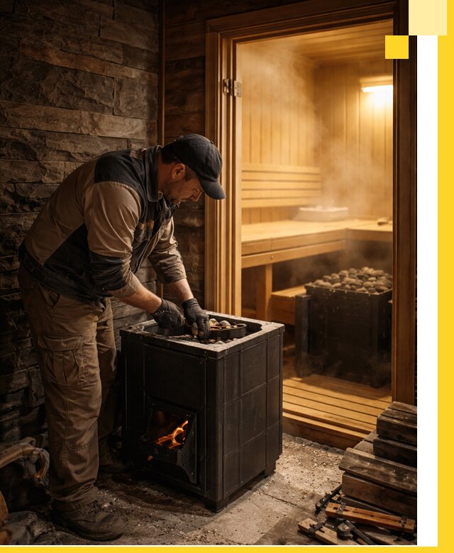 Строительство бани с сауной под ключ в Инте от проекта до сдачи