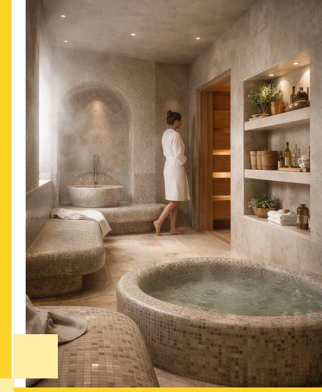 Строительство бани с хамамом в Инте от 760650 р. | ЭриданИнт